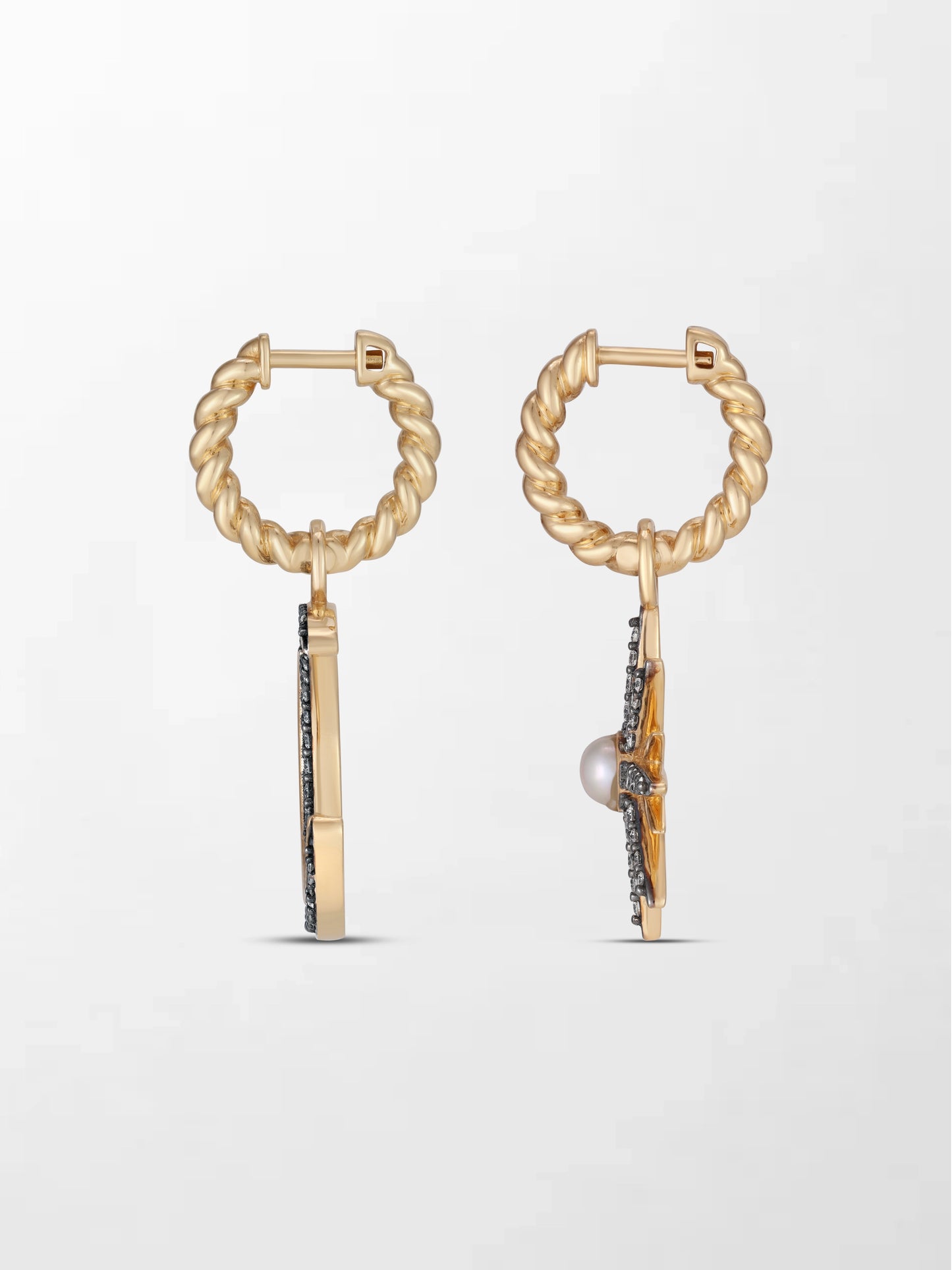 Moon & Star Earrings
