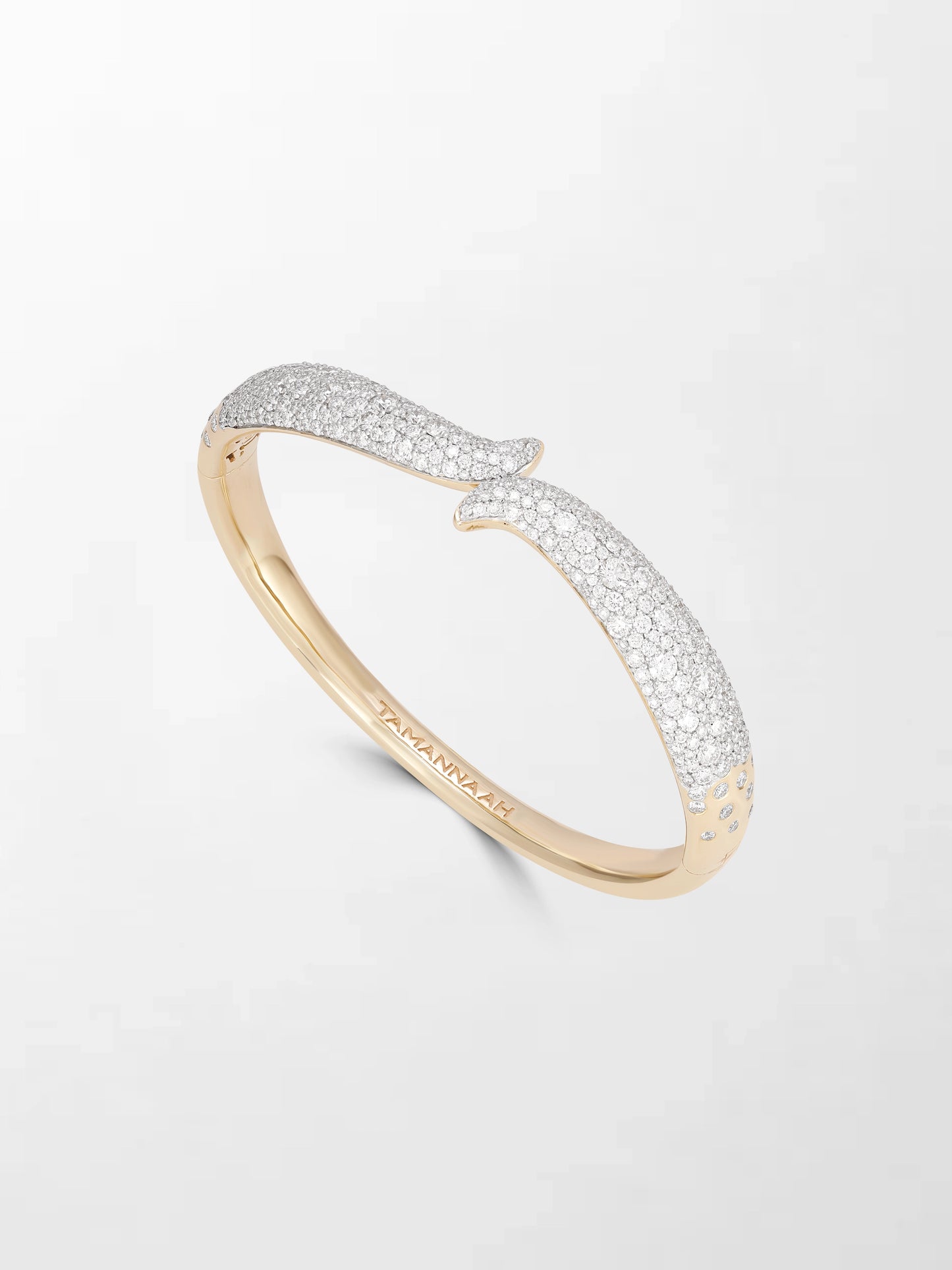 Pave Flick Diamond Bracelet