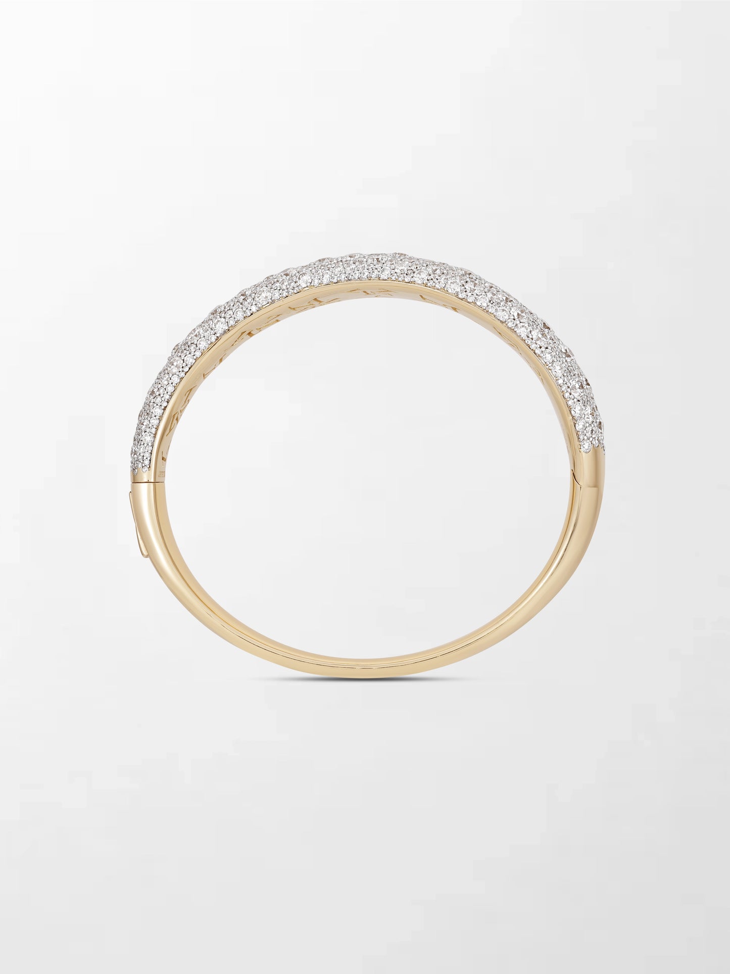 Diamond Pave Wave Bracelet