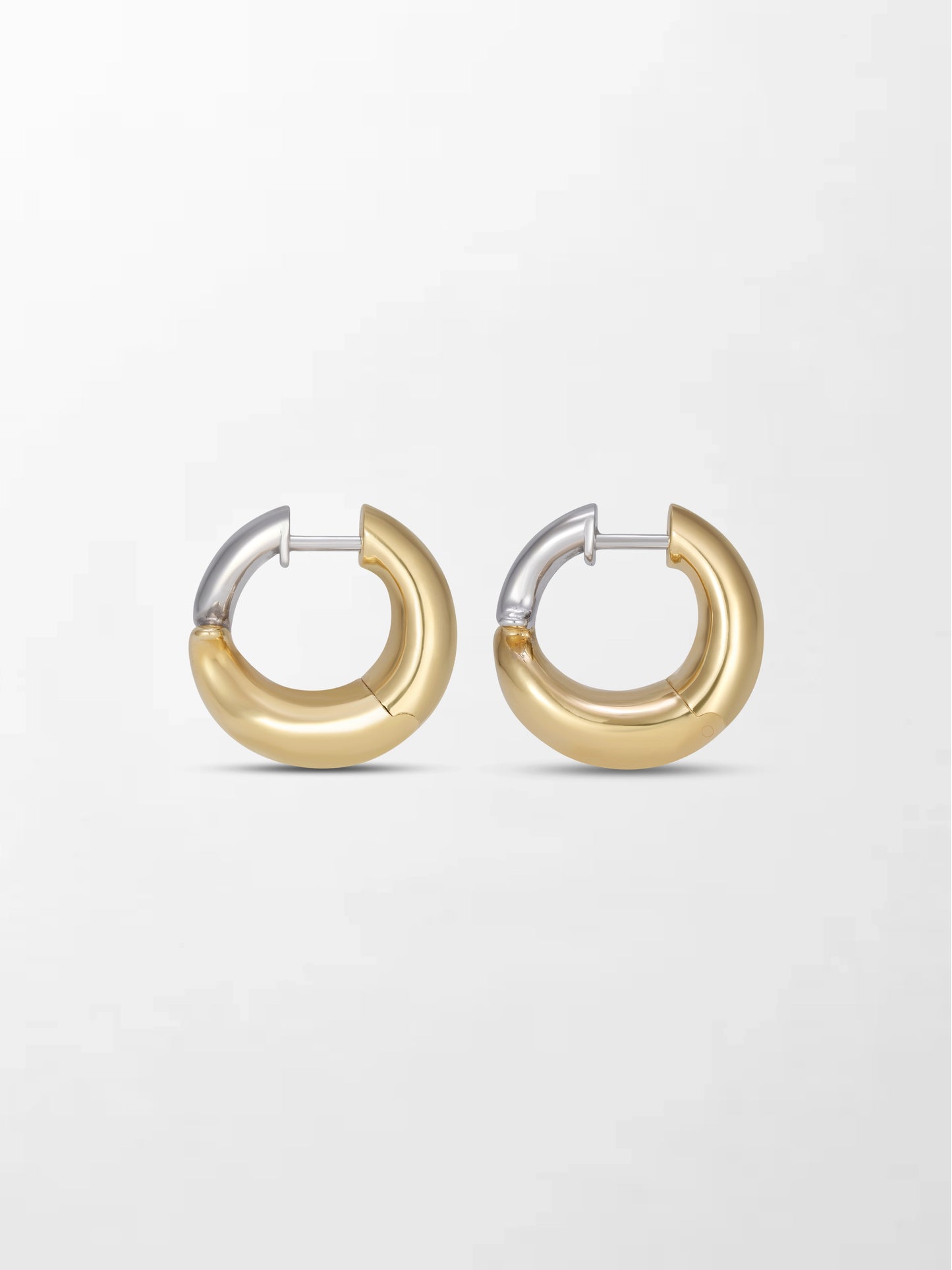Twin Gold Flick Earring