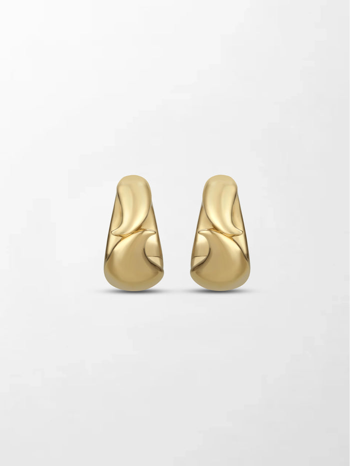 Gold Flick Earring