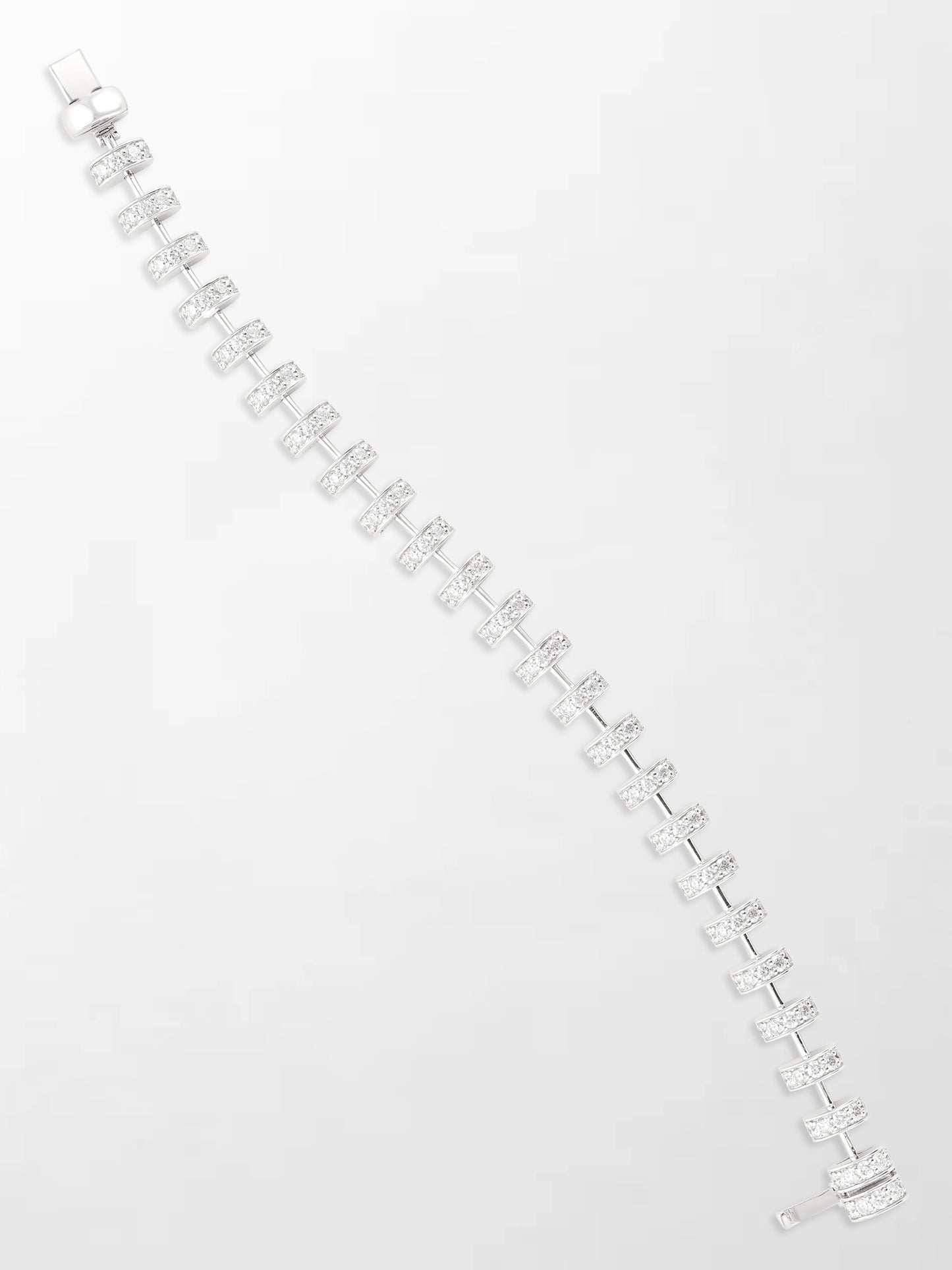 Snow Rondelle Bracelet