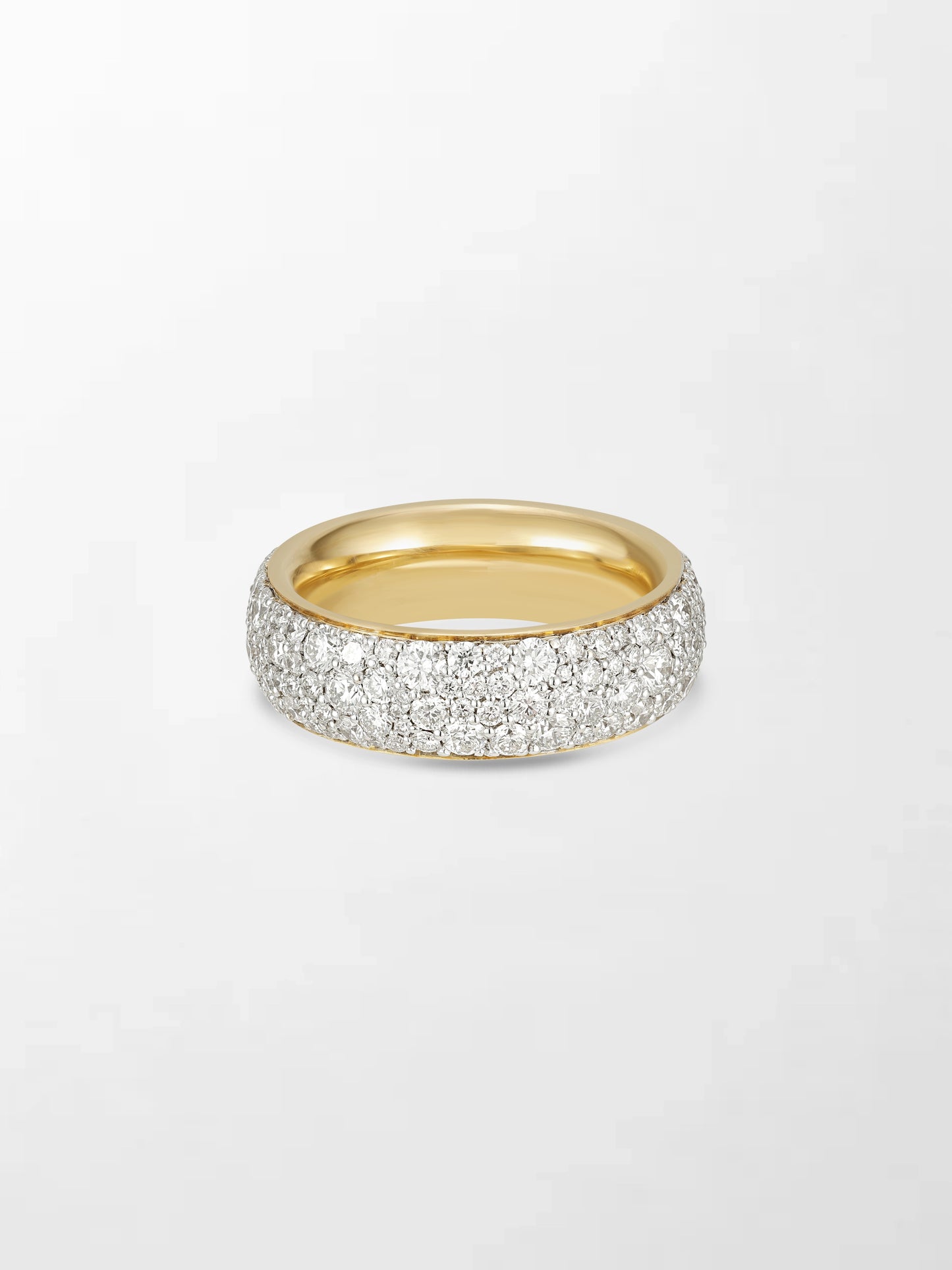 Classic Diamond Gold Band