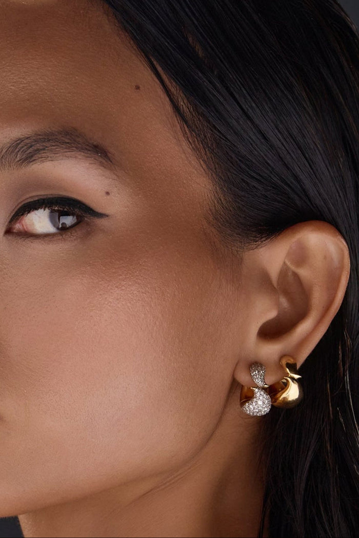 Gold Flick Earring