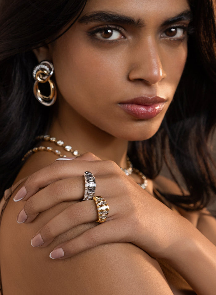 Tapered Baguette Ring