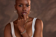 Gold Rondelle Bracelet