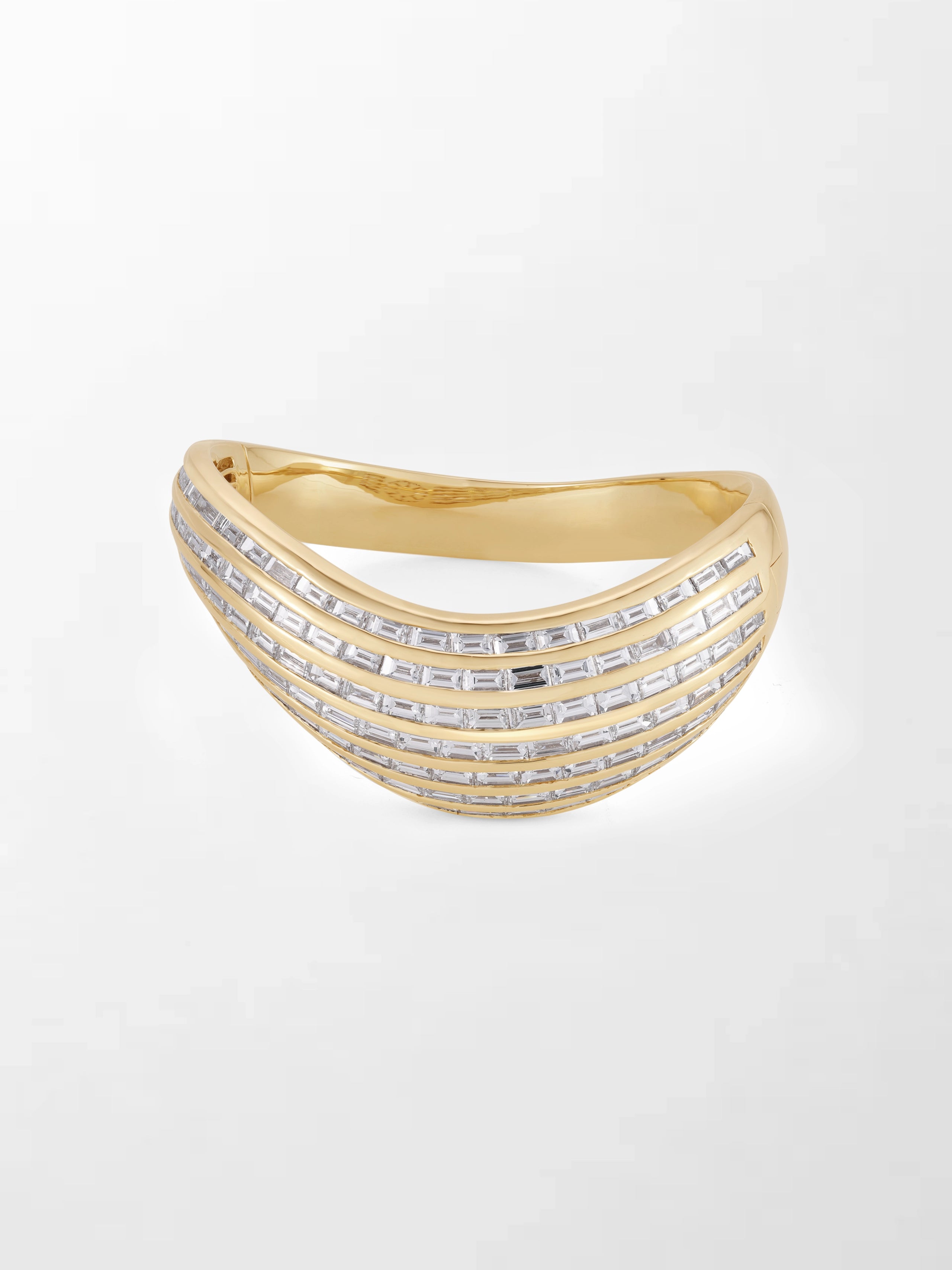 Wave Baguette Bracelet