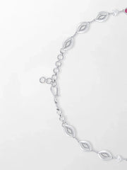 Scarlet Ruby & Diamond Necklace