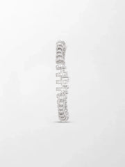 Snow Tapered Roundelle Bracelet
