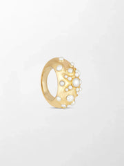 Pearl Reef Gold Ring