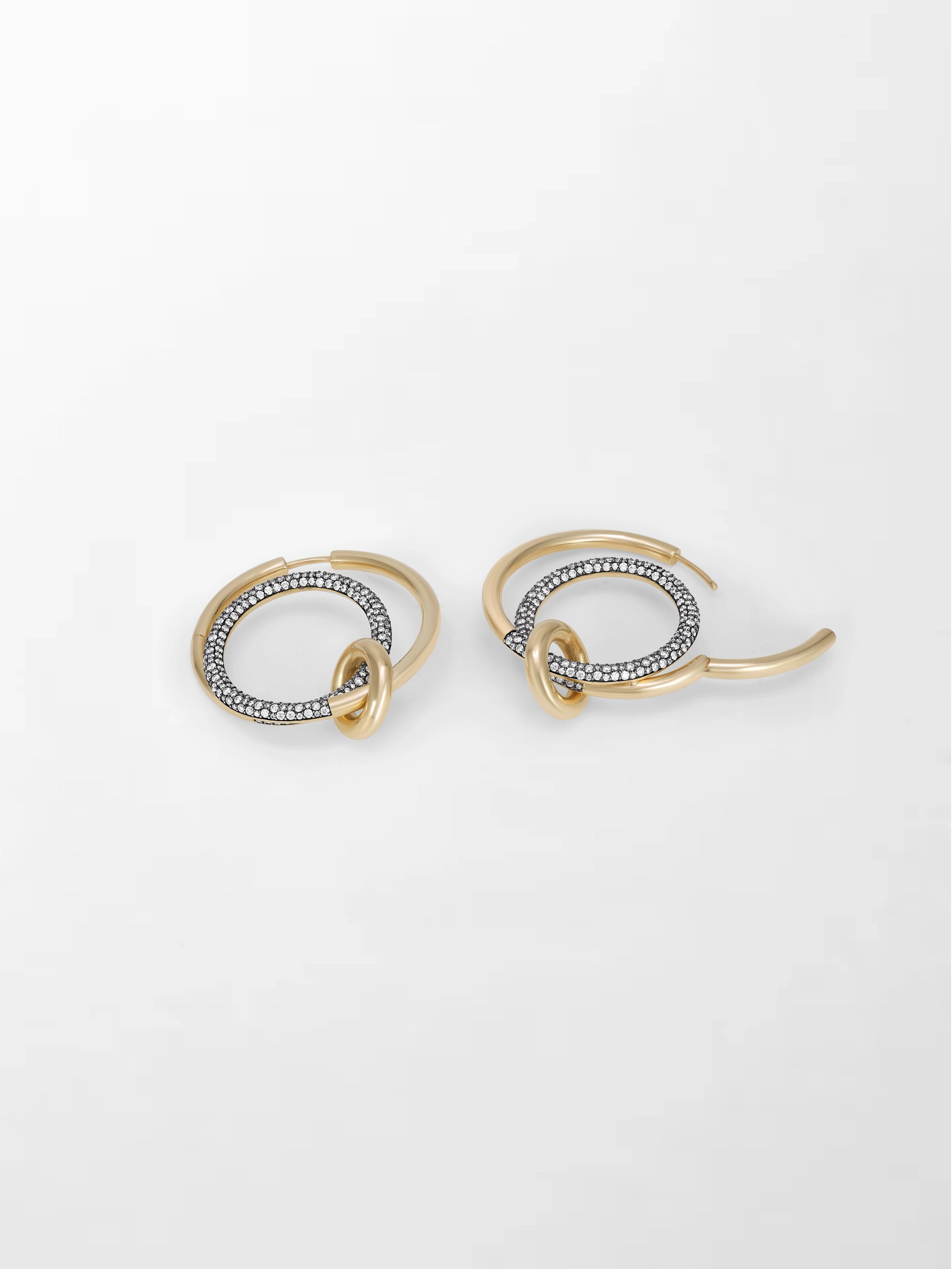 Hoop Drop Earrings