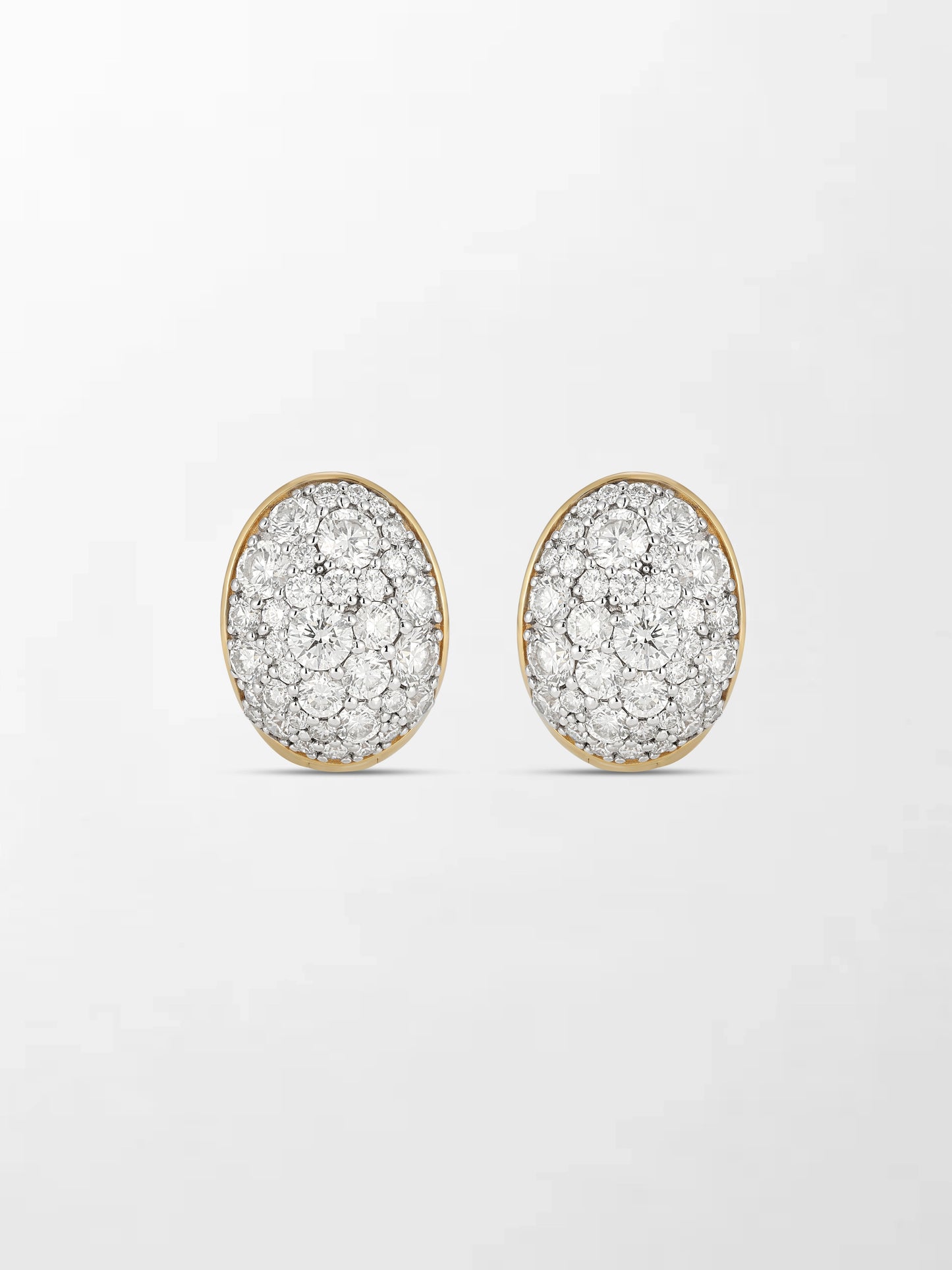 Diamond Curve Huggies