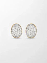 Diamond Curve Huggies