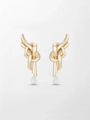 Heart Knot Earring