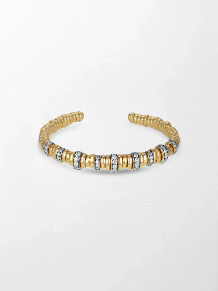 Gold Rondelle Bracelet
