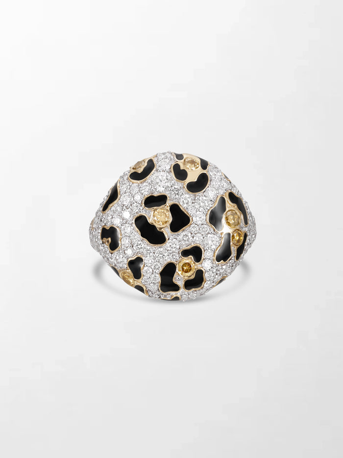 Leopard Diamond Ring