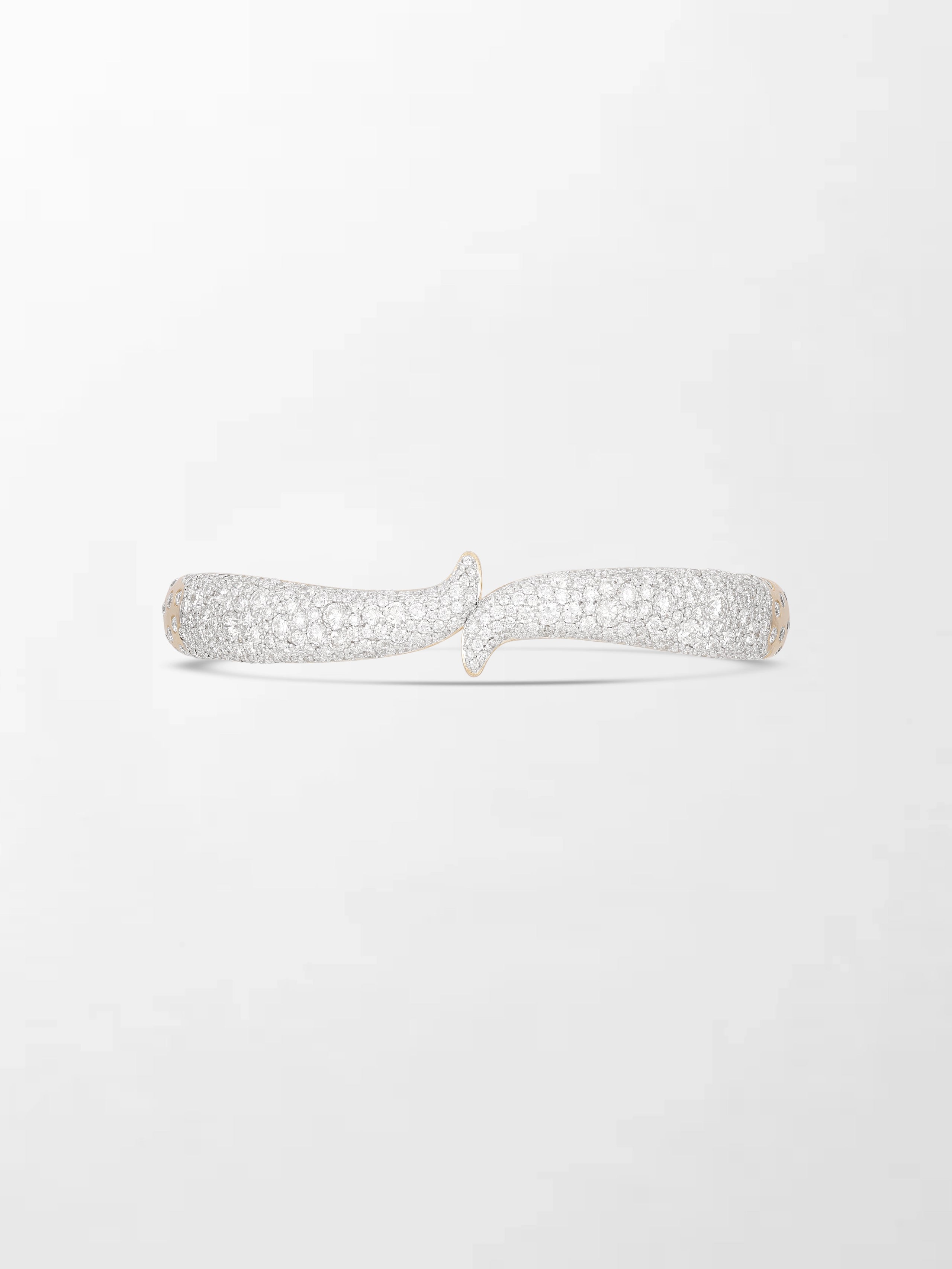 Pave Flick Diamond Bracelet