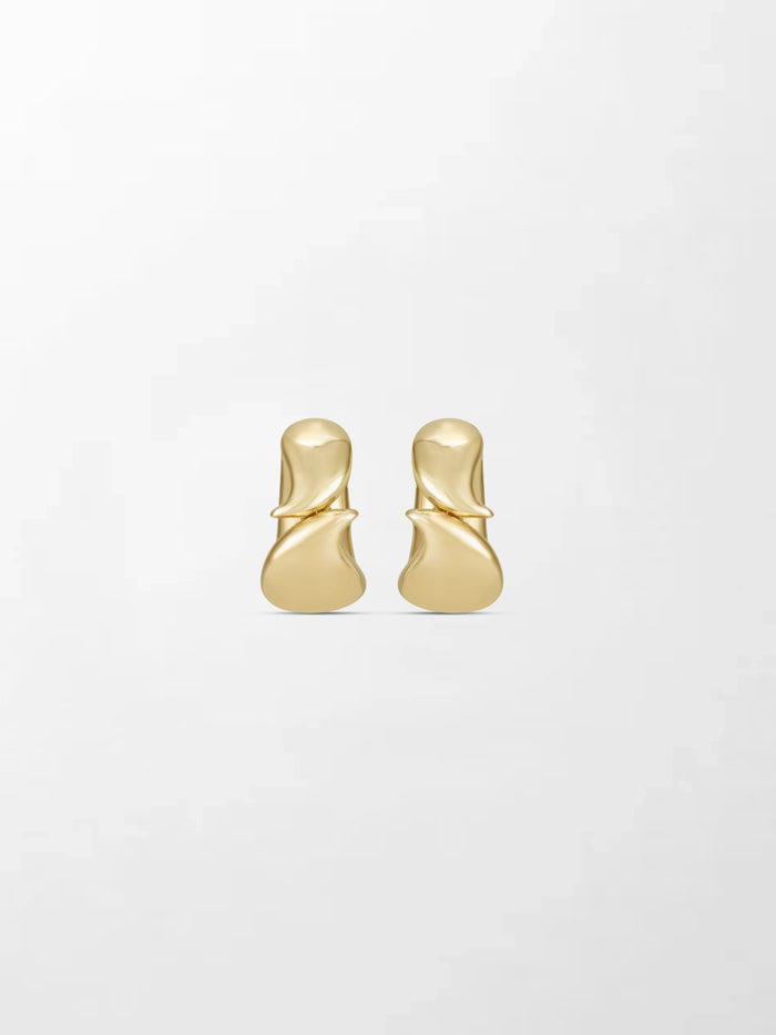 Baby Gold Flick Earrings