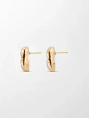 Yin - Yang Flick Ruby Studs