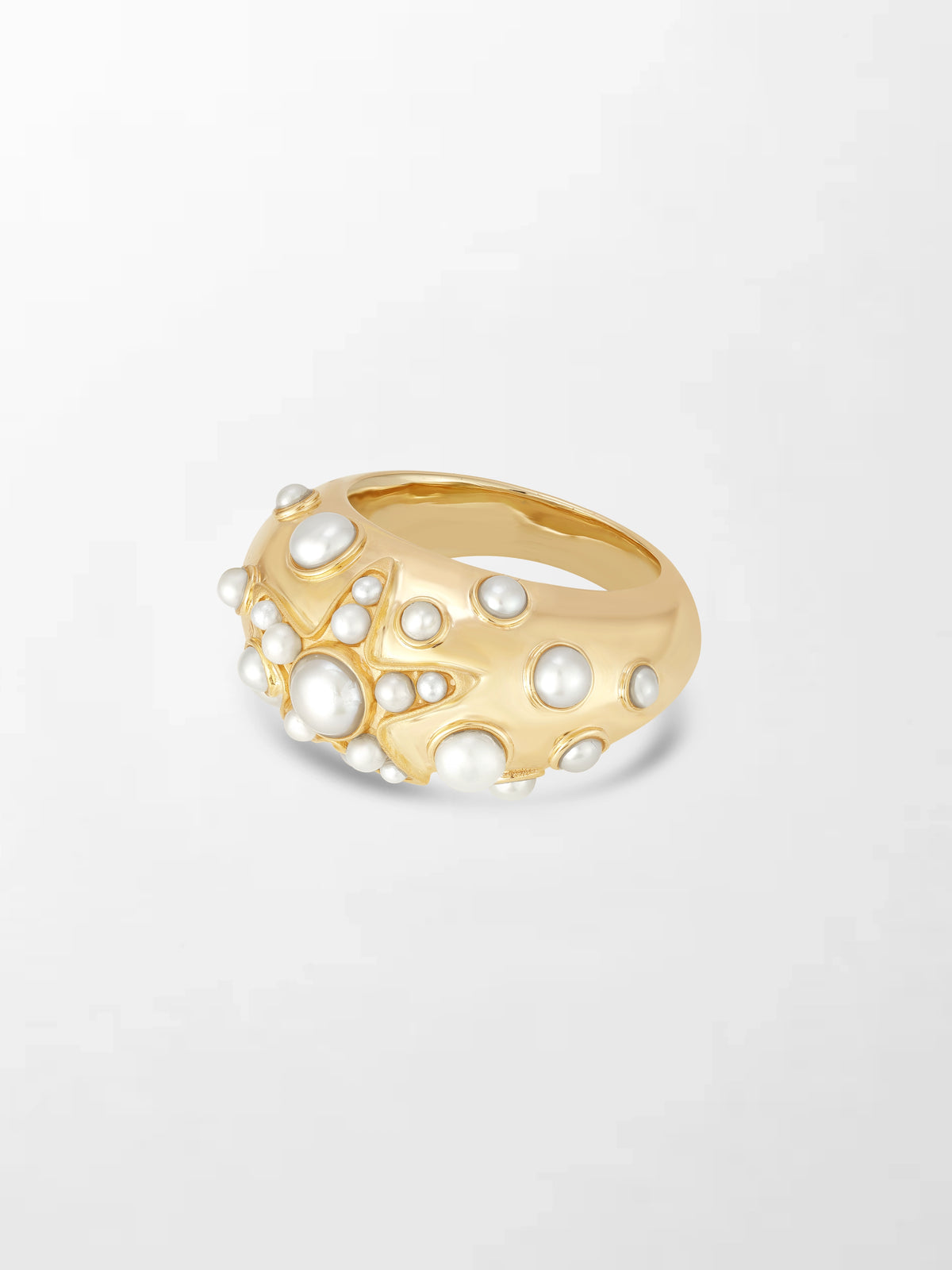 Pearl Reef Gold Ring