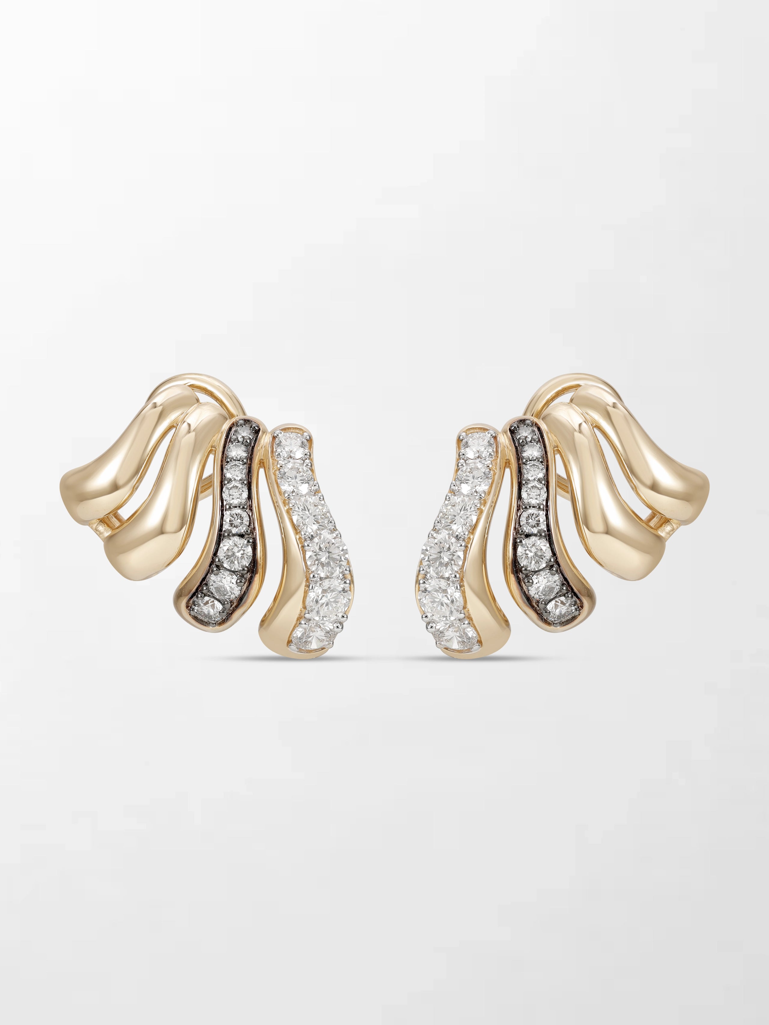 Wave Claw Earring
