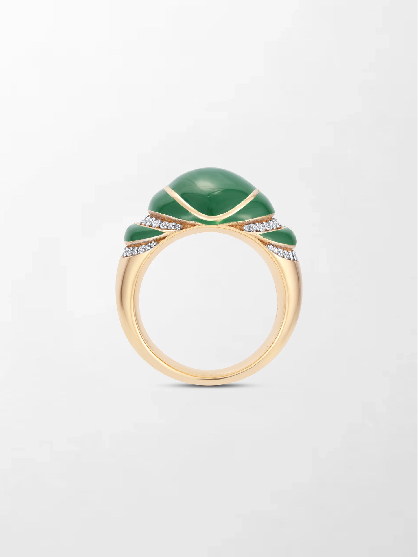 Mooncrest Green Ring