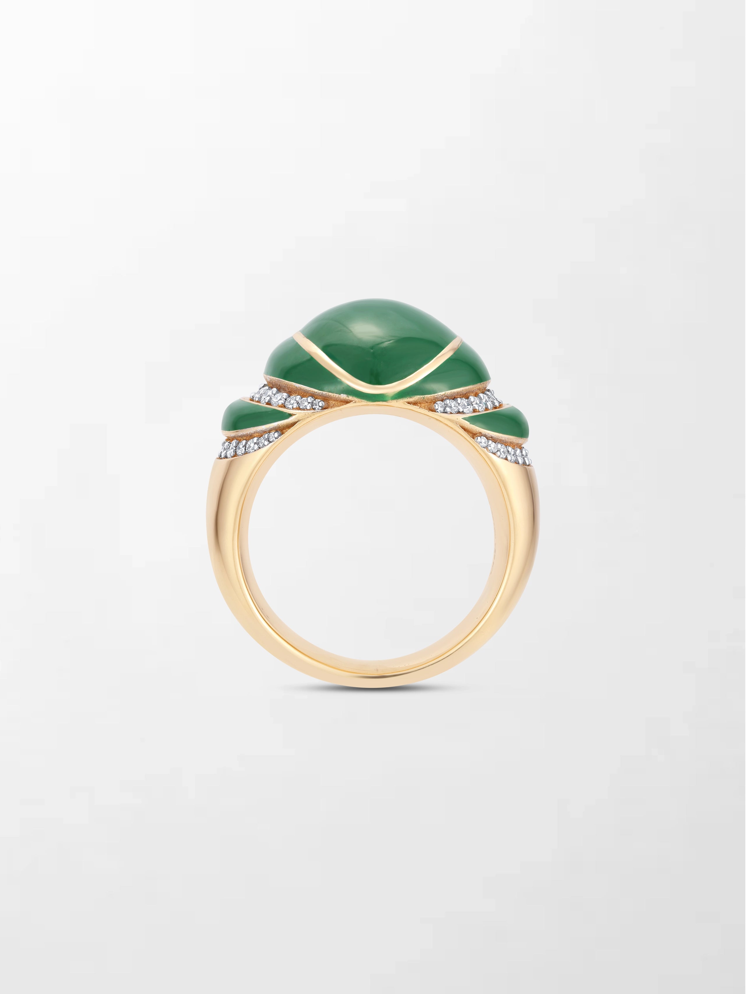 Mooncrest Green Ring