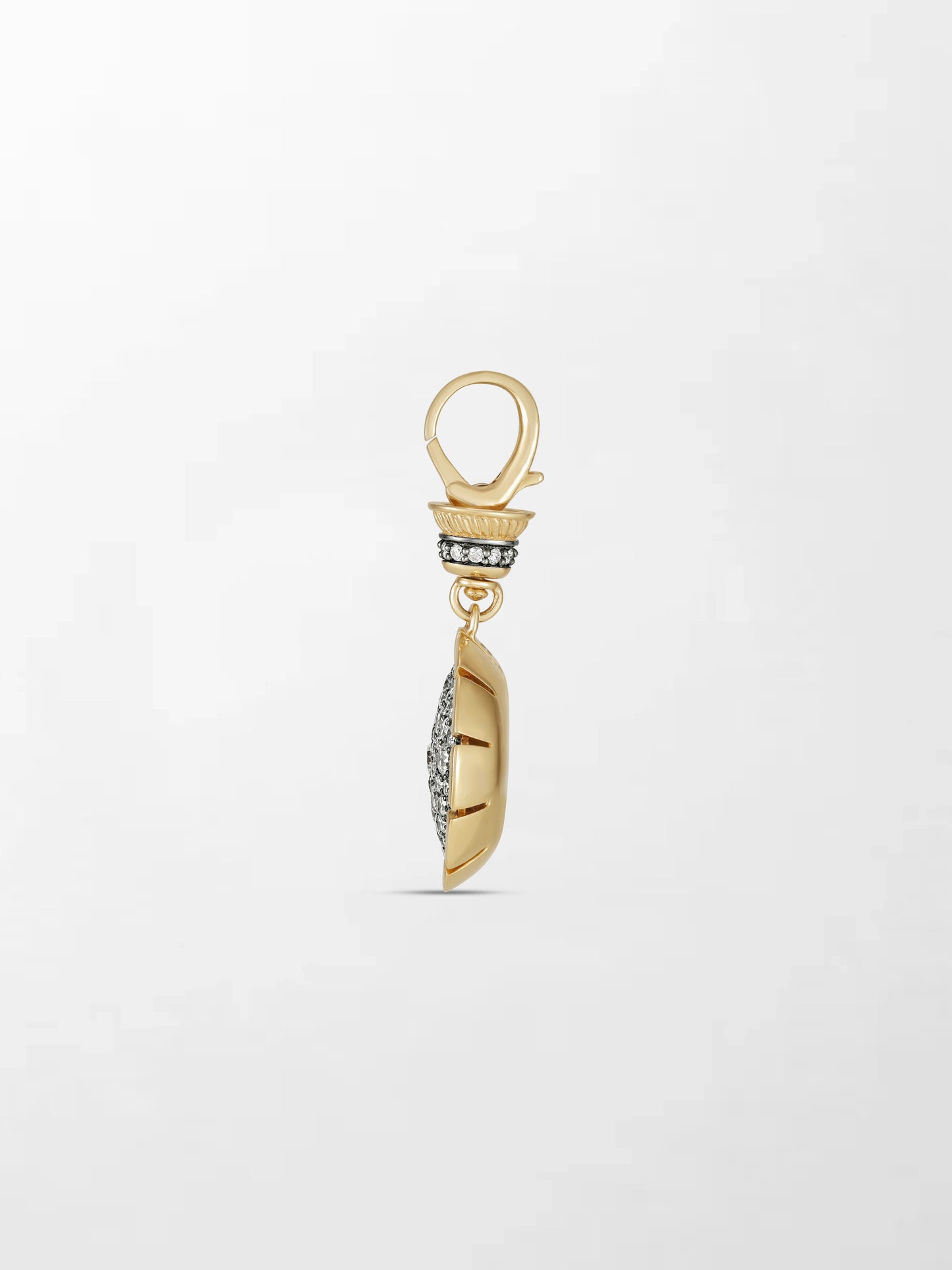 Split Bezel Midnight Pendant