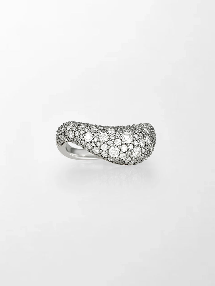 Midnight Wave Ring