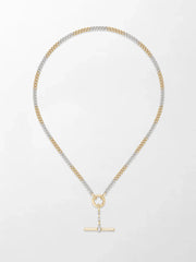 White and Gold T-Bar