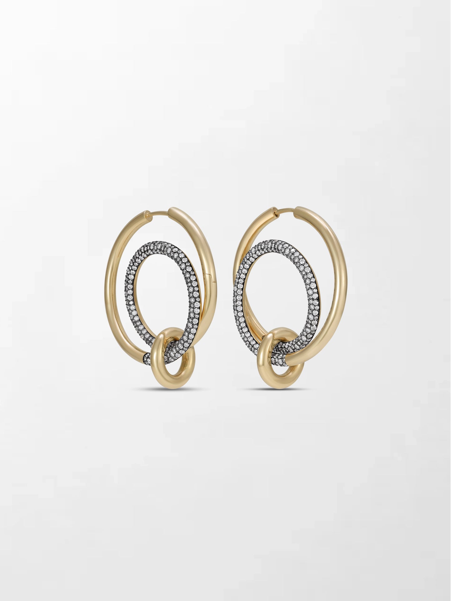 Hoop Drop Earrings