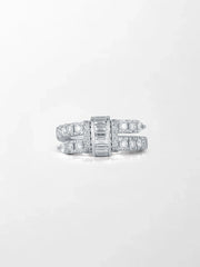 Baguette Clasp Ring