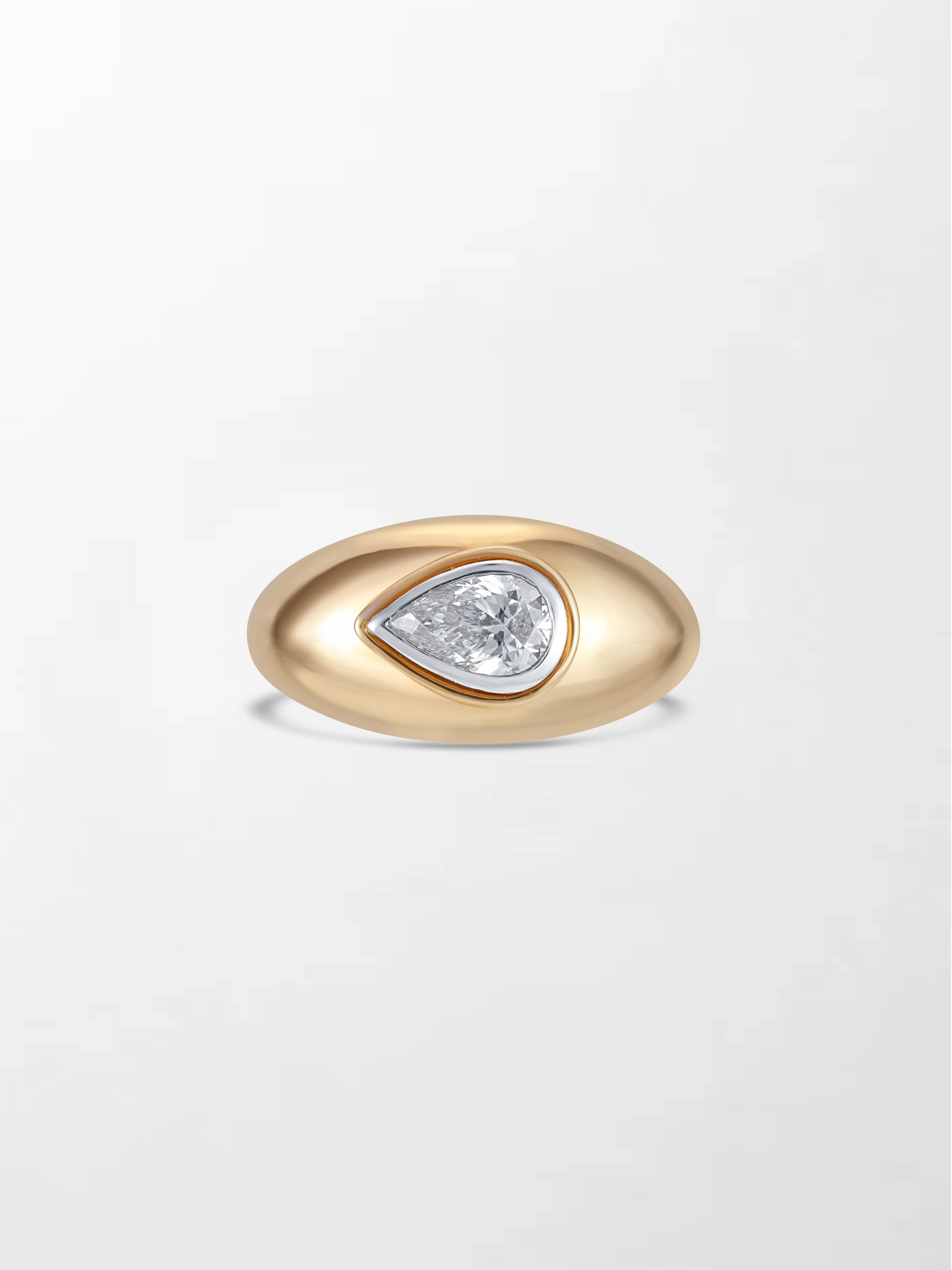 Pear Canvas Ring