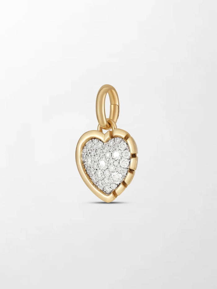 Split Bezel Heartlight Pendant