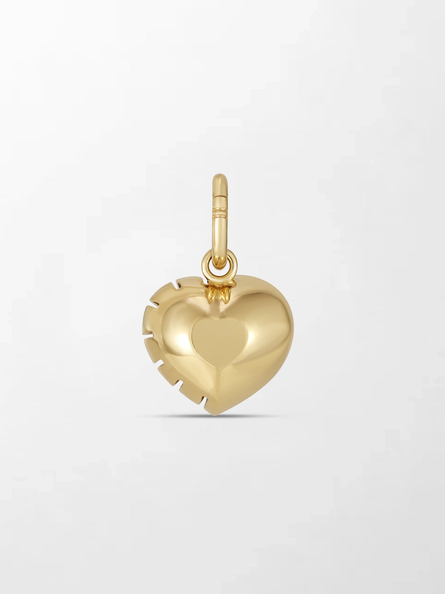 Split Bezel Ruby Pendant