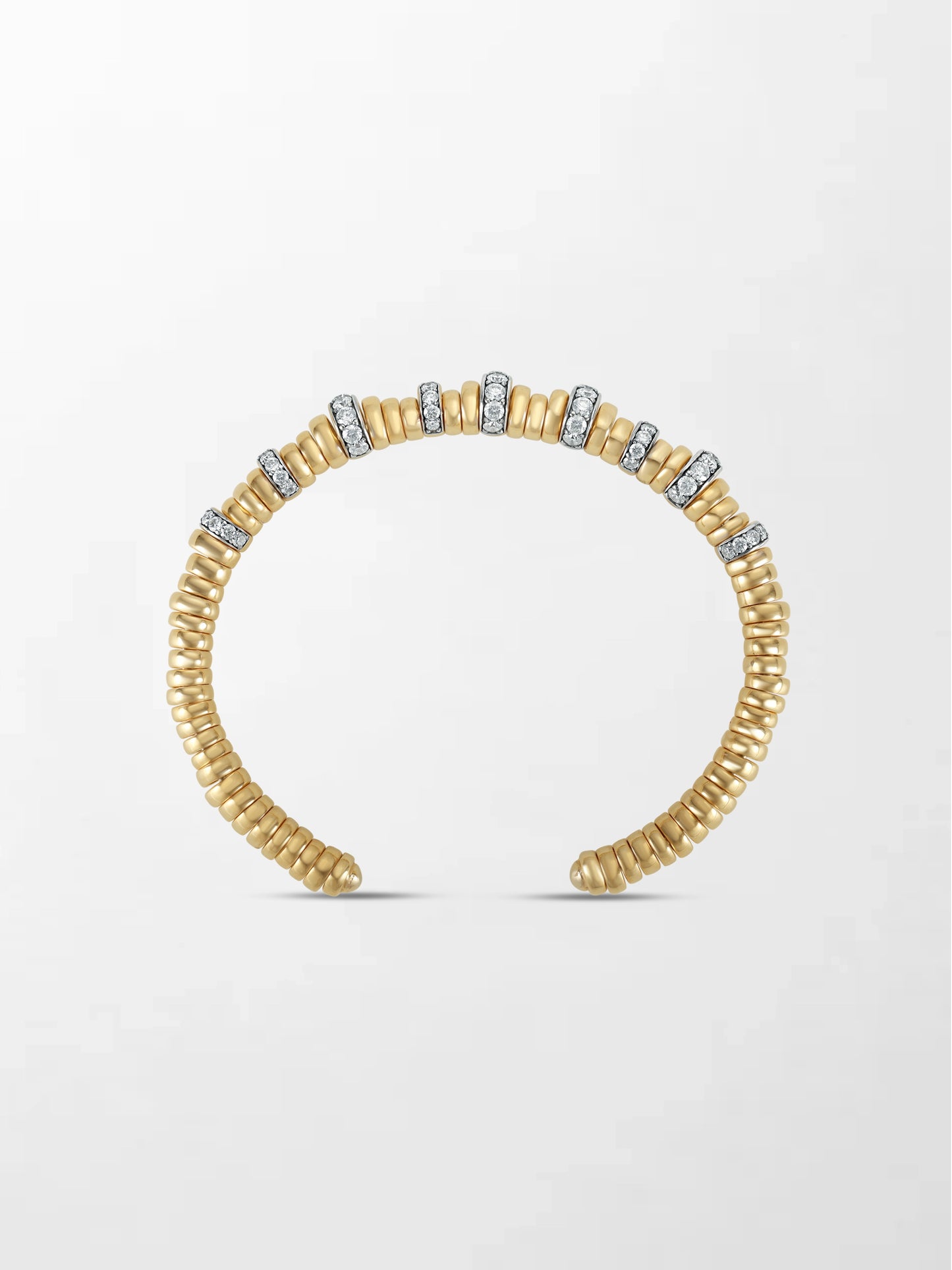 Gold Rondelle Bracelet
