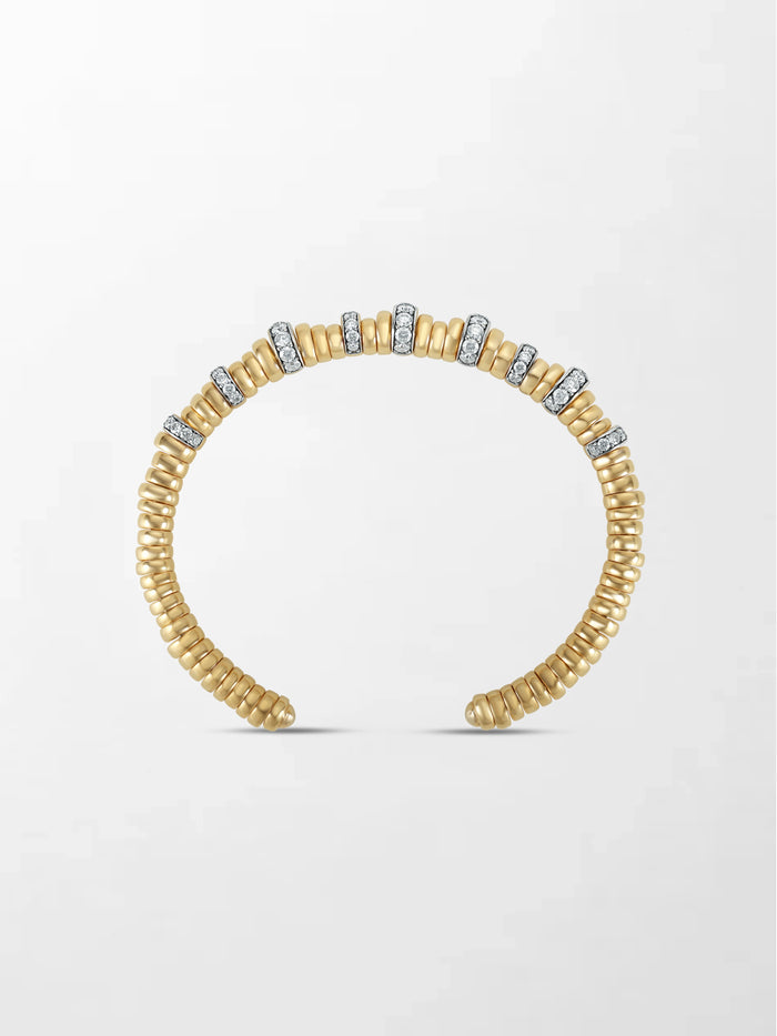 Gold Rondelle Bracelet