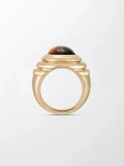 Tiger's Eye Gold Ring