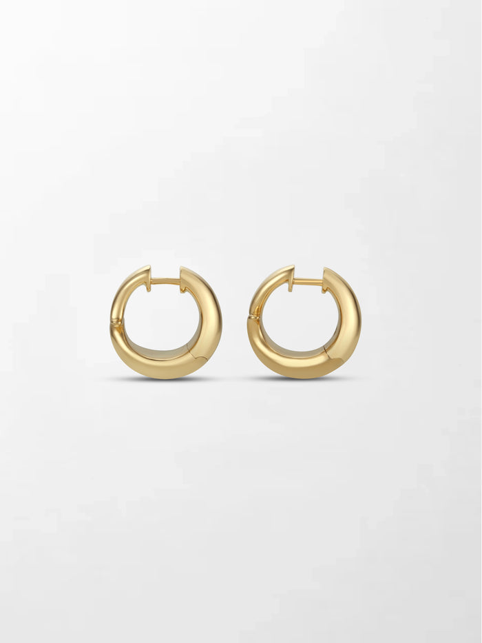 Gold Flick Earring 18K