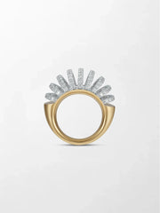 Tapered Diamond Ring