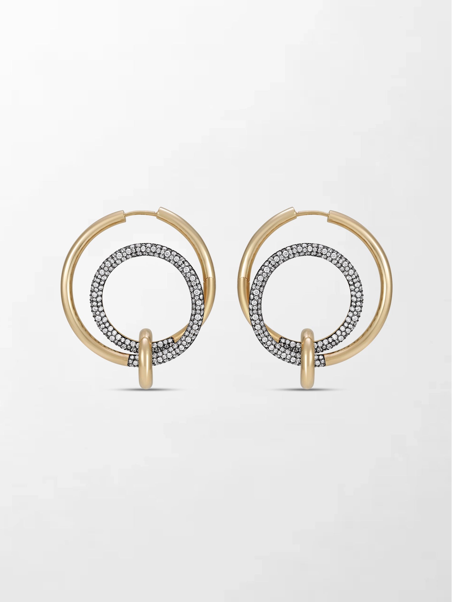 Hoop Drop Earrings