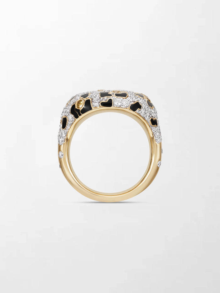 Leopard Diamond Ring
