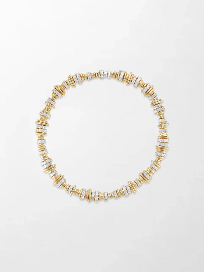 Rondelle Baguette Necklace