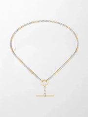 White and Gold T-Bar