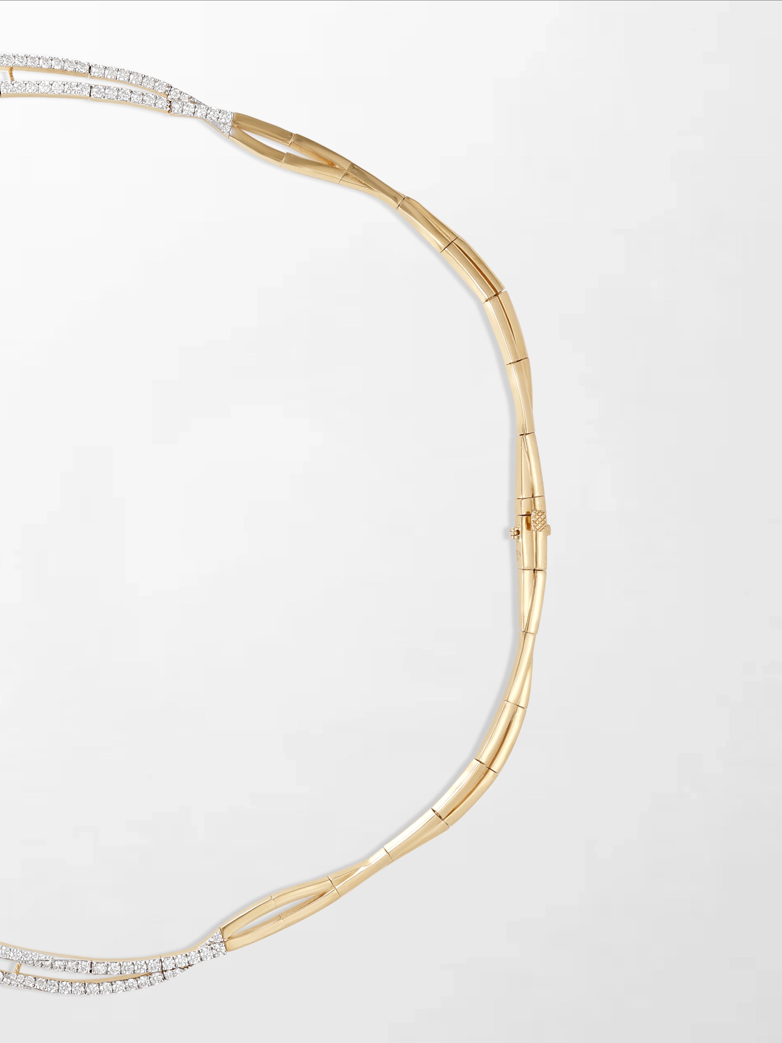 Twirl Wave Necklace