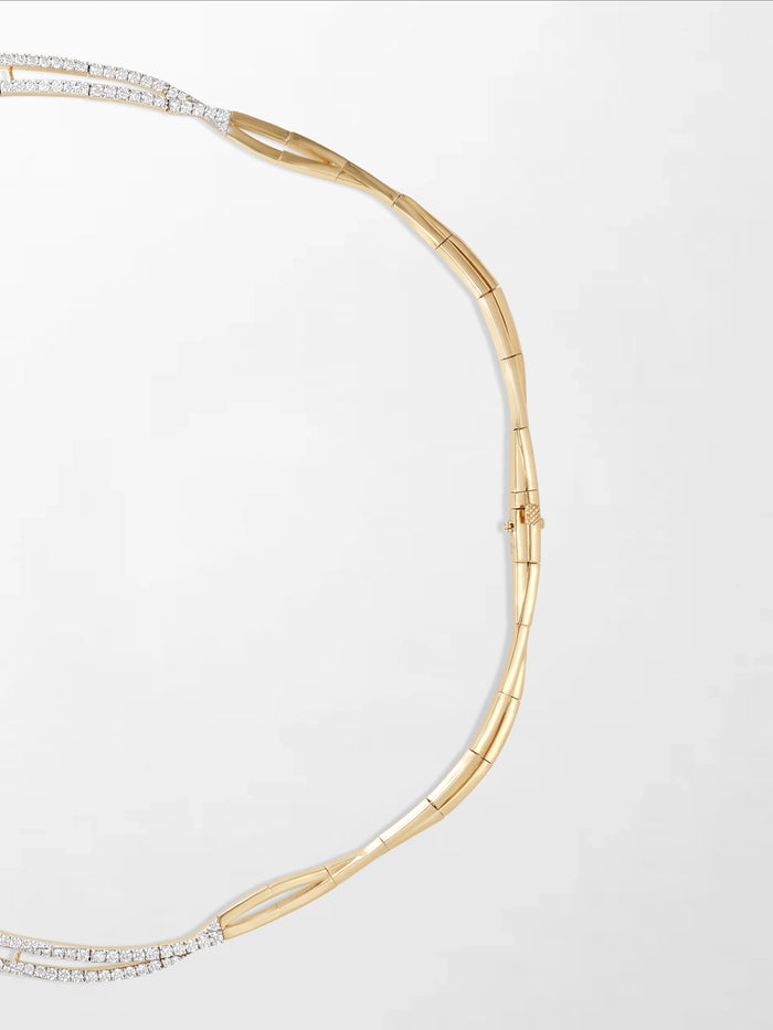 Twirl Wave Necklace
