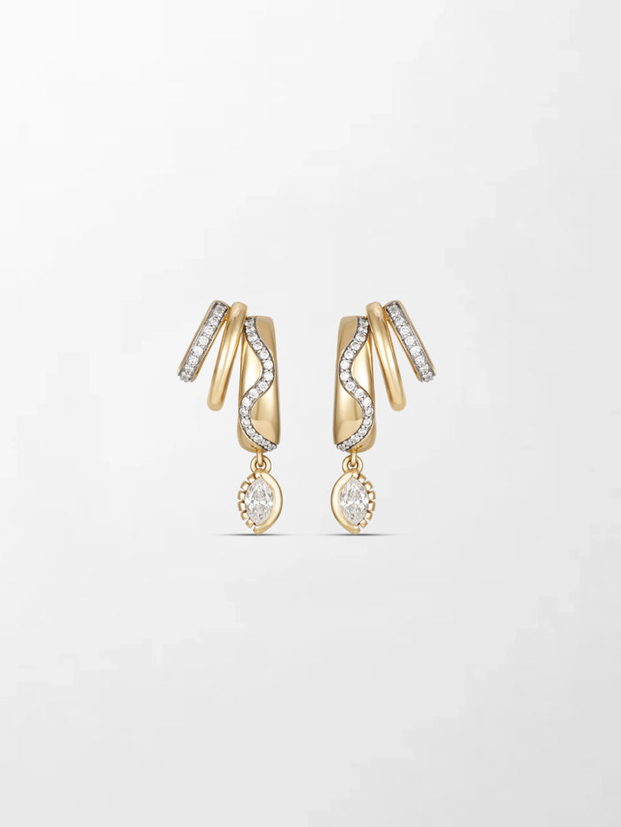 Serpent Claw Earring