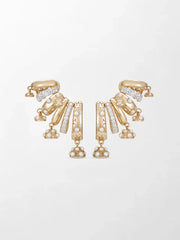 Crescent Climbers Earring