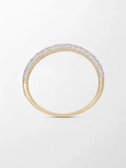 Diamond Pave Wave Bracelet