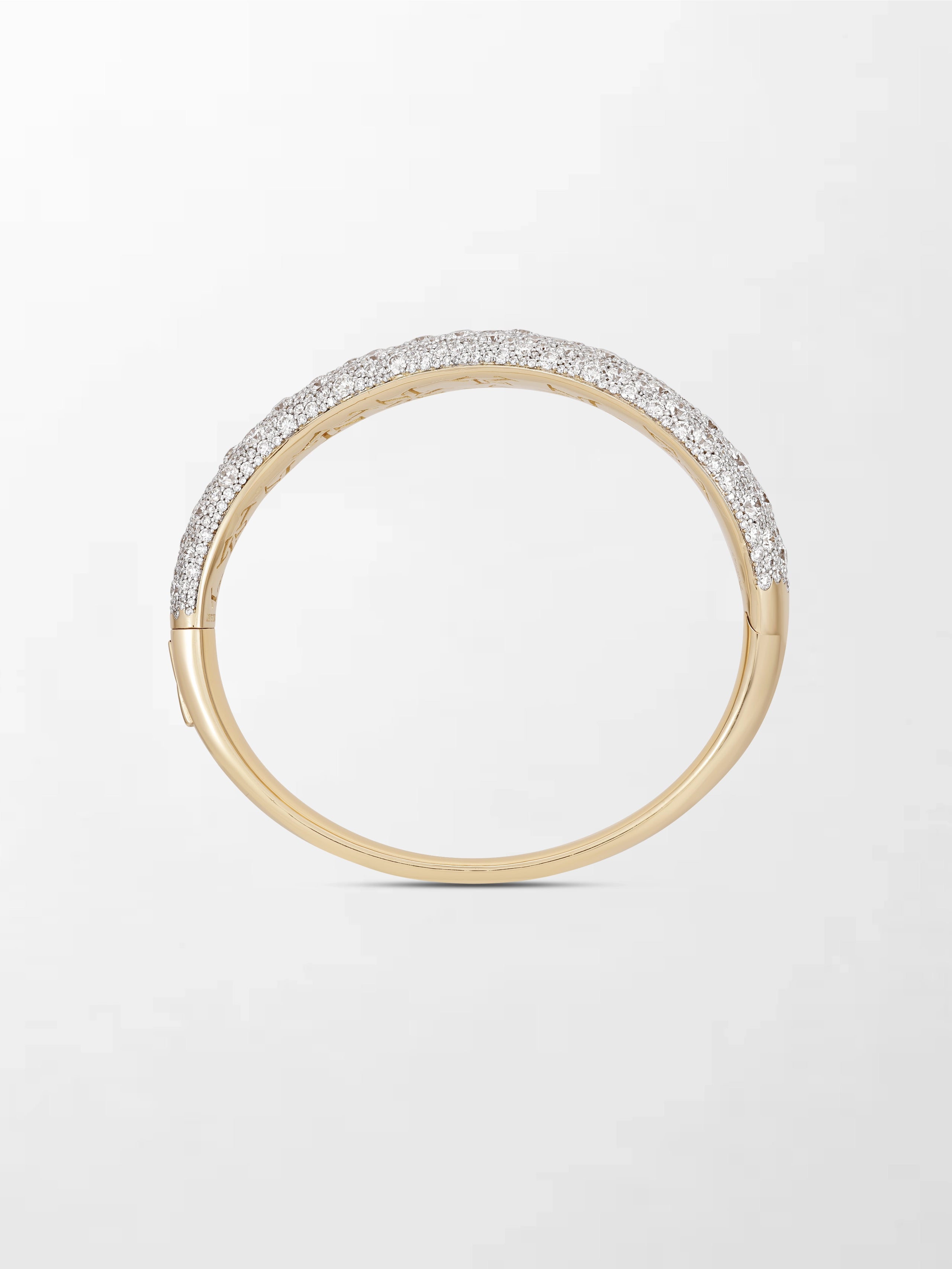 Diamond Pave Wave Bracelet